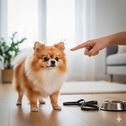 Những lỗi phổ biến khi huấn luyện chó Phốc Sóc: không đều đặn, quát mắng, thưởng sai thời điểm, nóng vội ép buộc.