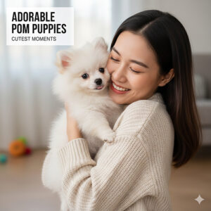 Ảnh chó Phốc Sóc con dễ thương – Những khoảnh khắc đáng yêu nhất của Pom puppy