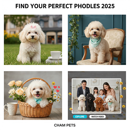 Tổng hợp hình ảnh chó Poodle đẹp và dễ thương nhất 2025