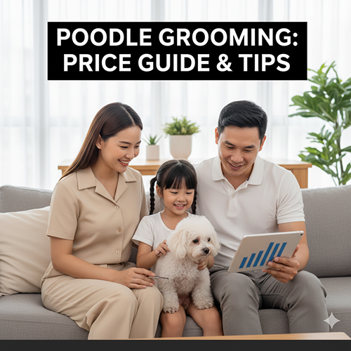 Bảng giá cắt tỉa lông Poodle theo size và gói dịch vụ – hướng dẫn grooming Poodle chi tiết