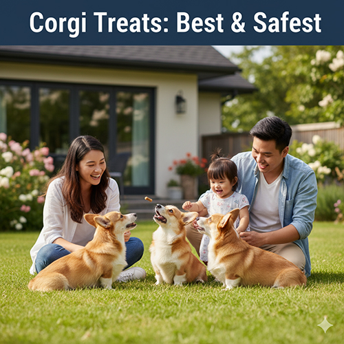Bánh thưởng cho chó Corgi | Loại nào tốt & an toàn nhất?