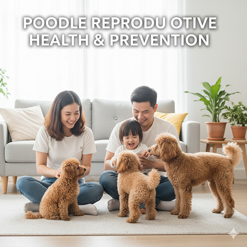 Bệnh sinh sản thường gặp ở chó Poodle và cách phòng ngừa hiệu quả