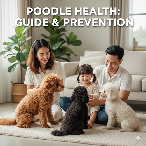 Các bệnh thường gặp ở chó Poodle – triệu chứng và cách phòng trị hiệu quả