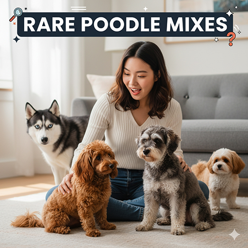 Các dòng Poodle lai hiếm – Schnoodle, Doxiepoo, Poosky, Spoodle, Shihpoo, Borderdoodle