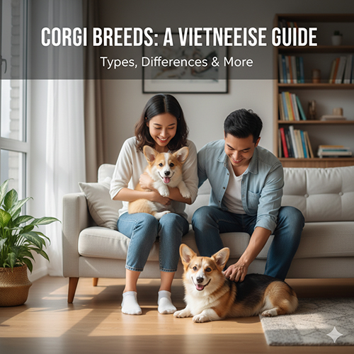 🐶 Các loại chó Corgi – Có mấy dòng, khác nhau ở điểm nào?