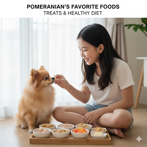 Các món ăn chó Phốc Sóc thường thích như thịt gà, pate, snack, trứng, phô mai, rau củ và trái cây