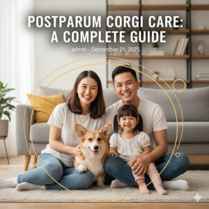 Cách chăm sóc chó Corgi sau sinh và đàn con đúng chuẩn