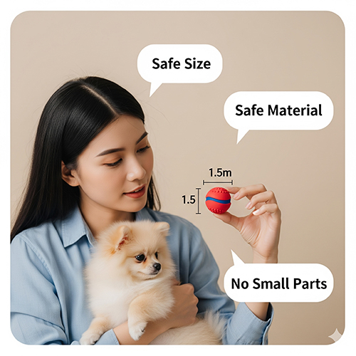 Cách chọn đồ chơi an toàn cho chó Phốc sóc mini