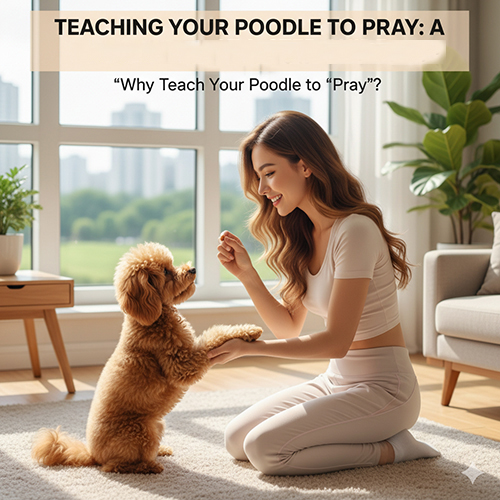 Dạy chó Poodle lạy – hướng dẫn chi tiết từng bước