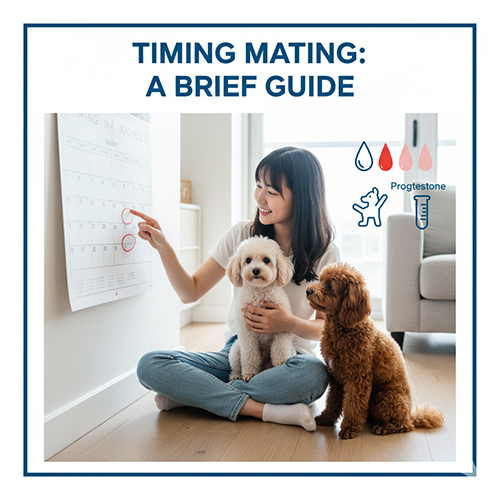 Cách tính ngày phối giống Poodle – hướng dẫn nhận biết tín hiệu và thời điểm phối hiệu quả