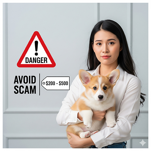 Cảnh báo Corgi giá rẻ 2–5 triệu – rủi ro lai tạp, bệnh tật và lừa đảo