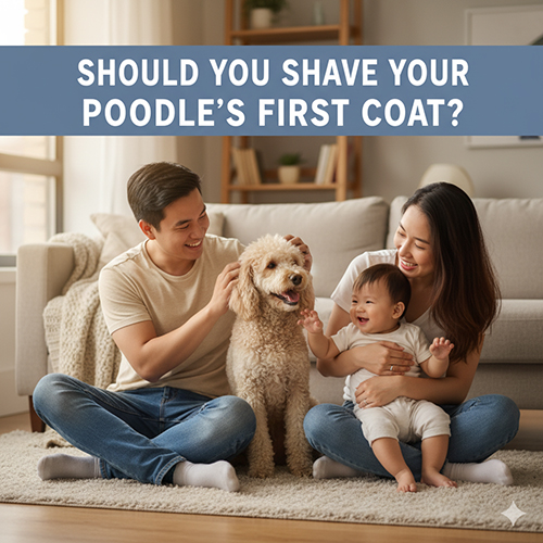 Cạo lông máu cho Poodle có nên không? Sự thật & lựa chọn an toàn