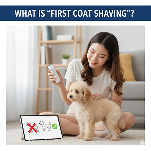“Cạo lông máu” cho Poodle là gì? Giải thích khái niệm cạo lông đầu đời và sự thật khoa học