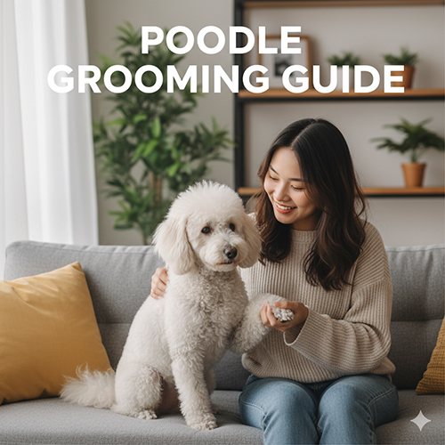 Cắt tỉa lông chó Poodle – Hướng dẫn và kỹ thuật chuẩn spa cho người mới đến nâng cao