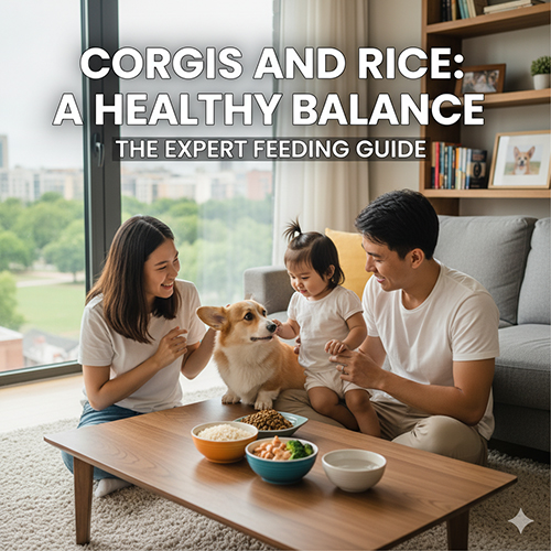 Chó Corgi ăn cơm được không? Hướng dẫn cho ăn cơm đúng cách và cân bằng dinh dưỡng