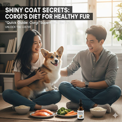 Chó Corgi ăn gì để lông đẹp và bóng mượt – bí quyết dinh dưỡng cho bộ lông khỏe mạnh