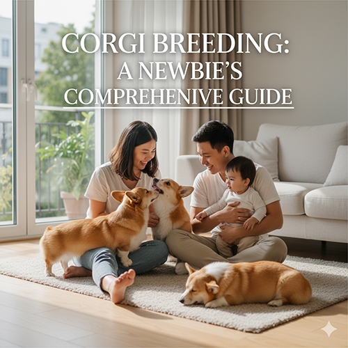 Chó Corgi sinh sản – Cẩm nang tổng quan cho người mới bắt đầu