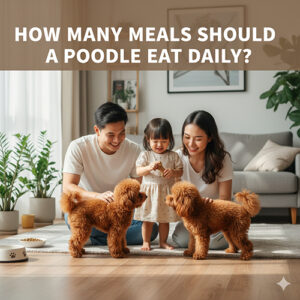 Chó Poodle ăn mấy bữa một ngày – Lịch cho ăn chuẩn giúp Poodle khỏe mạnh