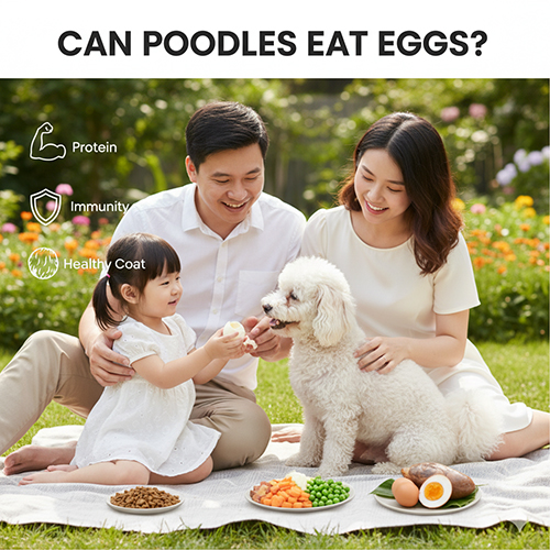 Chó Poodle ăn trứng được không? Có nên cho ăn trứng vịt lộn không?