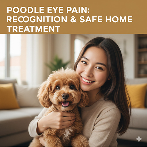 Chó Poodle bị đau mắt – cách nhận biết triệu chứng và điều trị an toàn tại nhà
