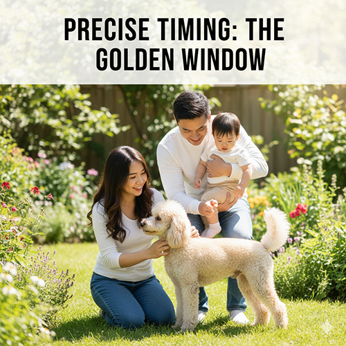 Cách chọn thời điểm phối giống chó Poodle chính xác để tăng tỷ lệ đậu thai