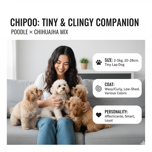 Có nên nuôi Chipoo (Poodle lai Chihuahua)? Phù hợp với người sống căn hộ nhỏ, thích thú cưng quấn chủ; không phù hợp nếu thường xuyên vắng nhà hoặc muốn chó ít sủa tuyệt đối