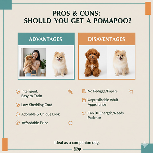 Có nên nuôi chó Pomapoo – ưu và nhược điểm chi tiết
