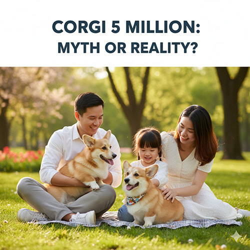 Gia đình vui đùa cùng hai bé Corgi – tìm hiểu sự thật về Corgi giá 5 triệu và cách chọn mua an toàn