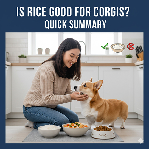 Corgi có ăn cơm được không? Tóm tắt nhanh về cách cho chó Corgi ăn cơm đúng cách và cân bằng