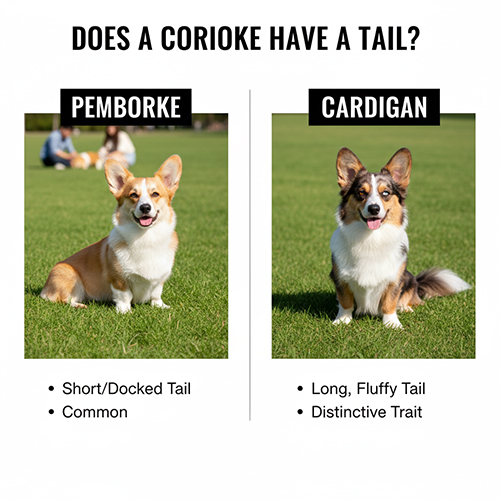 🐶 Corgi có đuôi không? Phân biệt Pembroke cụt đuôi và Cardigan đuôi dài
