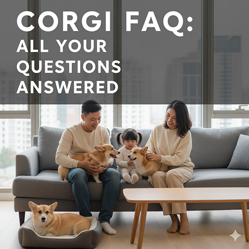 Corgi FAQ – Giải đáp câu hỏi thường gặp về chó Corgi cùng gia đình nuôi