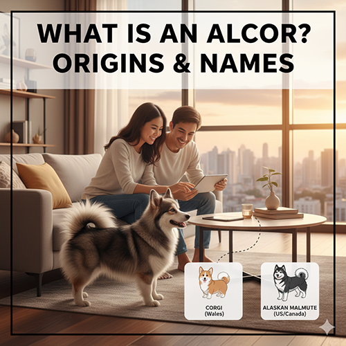 Corgi lai Alaska là gì? Nguồn gốc & tên gọi quốc tế (Alcor, Alscorgi)