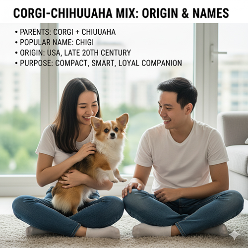 Corgi lai Chihuahua (Chigi) – nguồn gốc, tên gọi và ý nghĩa lai tạo