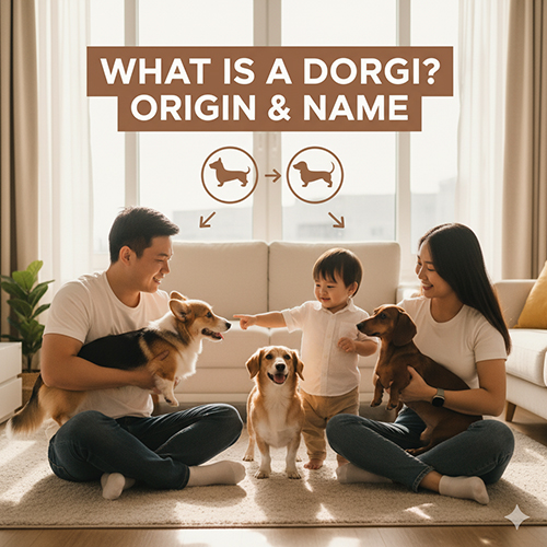 Corgi lai Lạp xưởng (Dorgi) – Nguồn gốc & tên gọi đặc biệt