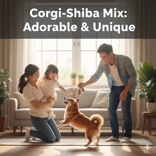 Chó Corgi lai Shiba – giống chó lai độc đáo, dễ thương và thông minh