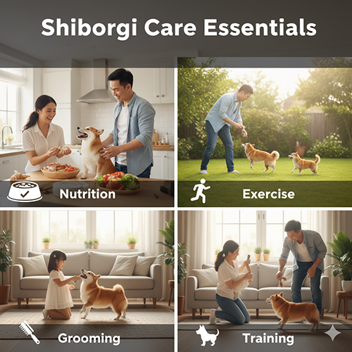 Cách chăm sóc chó Corgi lai Shiba (Shiborgi) – dinh dưỡng, vận động, grooming và huấn luyện