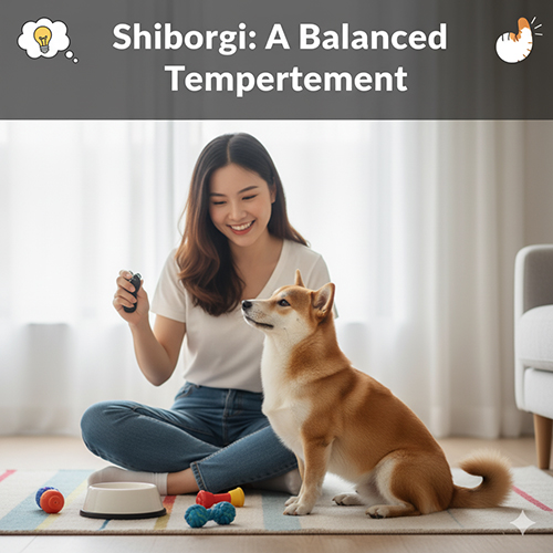 Tính cách chó Corgi lai Shiba (Shiborgi) – thông minh, trung thành nhưng độc lập