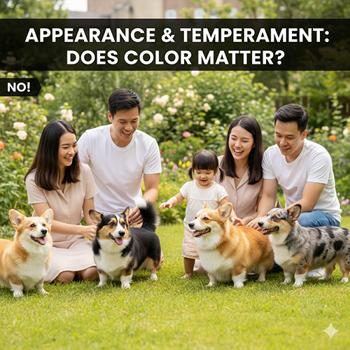 Gia đình vui chơi cùng nhiều chú chó Corgi đủ màu lông – đen, vàng, tricolor 🐶🌳