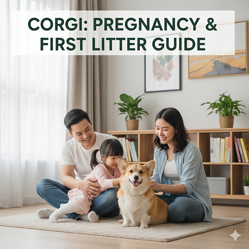 Ảnh đại diện bài viết: Corgi mấy tháng thì đẻ, thời điểm thích hợp cho lứa đầu.
