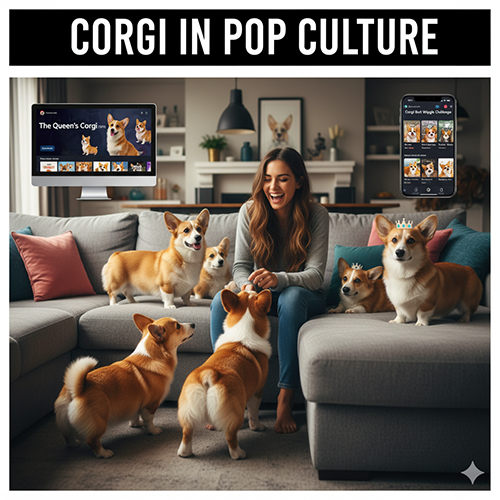 Corgi trong văn hóa đại chúng – hiện tượng mạng xã hội “thánh mông tròn”, viral trên TikTok, Instagram, YouTube