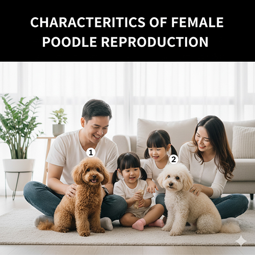 Đặc điểm sinh sản của Poodle cái – chu kỳ động dục, thai kỳ và số con trung bình mỗi lứa