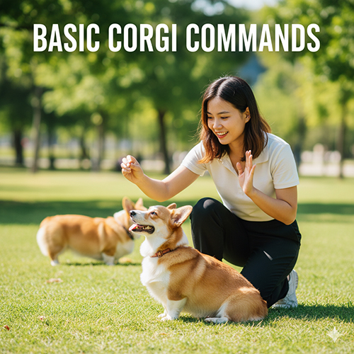 Huấn luyện chó Corgi nghe lệnh cơ bản như ngồi, nằm, đến, im lặng và đi theo 🐶