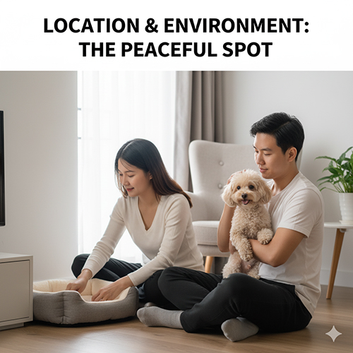 Địa điểm và môi trường phối giống Poodle lý tưởng giúp tăng tỷ lệ đậu thai