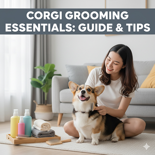 Đồ dùng vệ sinh cho chó Corgi – Danh sách & kinh nghiệm chọn