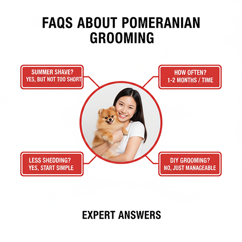 FAQ về cắt tỉa lông chó Phốc Sóc – mùa hè có nên cắt, bao lâu cắt 1 lần, có giảm rụng lông không, có thể tự cắt tại nhà không