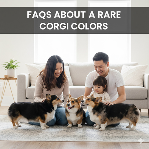 FAQ về chó Corgi màu hiếm: Sable, Red, Blue Merle, Fluffy và cách phân biệt