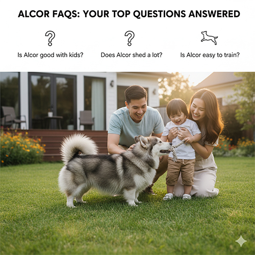 FAQ Corgi lai Alaska – Giải đáp thắc mắc thường gặp khi nuôi Alcor