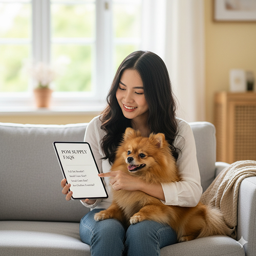 FAQ đồ dùng cho chó Phốc sóc mini và teacup
