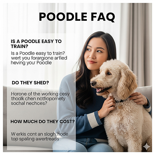 FAQ Standard Poodle – câu hỏi thường gặp: chiều cao, cân nặng, tuổi thọ, giá bán, tính cách, huấn luyện và chăm sóc
