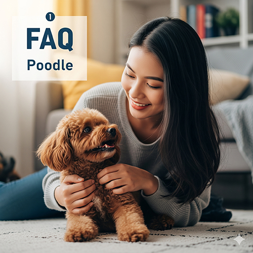 FAQ chó Poodle – Giải đáp các câu hỏi thường gặp nhất khi nuôi và chăm sóc Poodle
